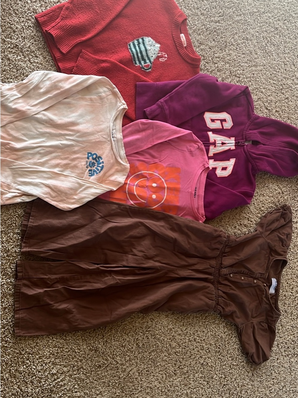 GAP Purple Zip Hoodie and others